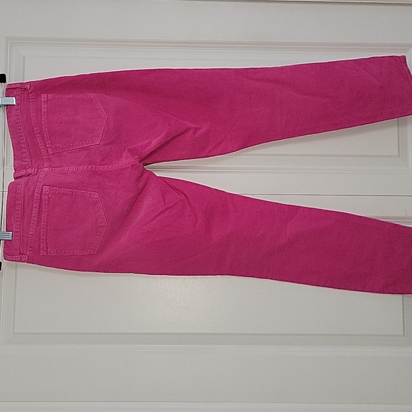 J. Crew Bright Pink Corduroy Pants Size 29 - Picture 11 of 11